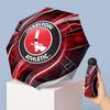 Charlton Athletic FC Mini 5 Fold Pocket Umbrella Compact Lightweight Anti UV Rain Sun Protection Umbrella Portable Travel Umbrella