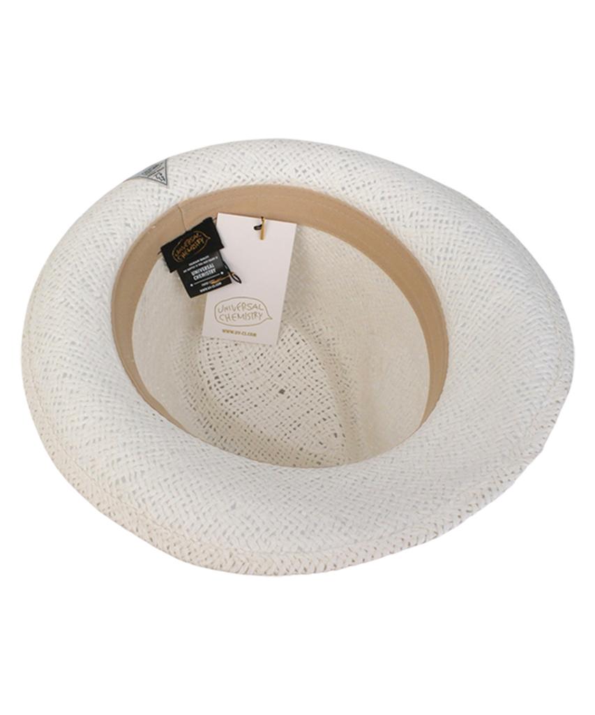 Yunibeosyeolkemiseuteuli Bu Summer White Simple Long Fedora