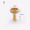 Industrial Use Brass Pipe Fitting Copper Coupler Adapter Versatile Applications Secure Seal Precise Specifications