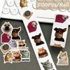 500Pcs/Roll Kuso Funny Animal Emoji - Cat & Dog Kids Rewards Stickers - DIY Scrapbooks Album Decor Sealing Label Decals