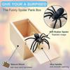 2pcs Spider Surprise Box,spider Box Spider Prank Box Spider Box Fake Spiders Box Spider Prank Toy, For Halloween April Fool's Day Kids Adults