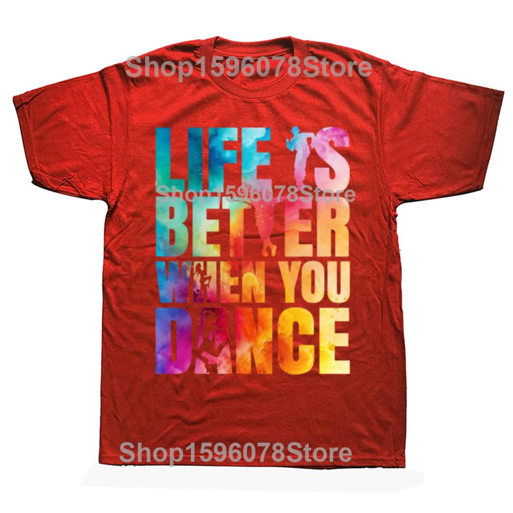 Funny Dance Street Breakdance Graphic T Shirts Men Women Cotton Humor Streetwear Tee Shirt Short Sleeve Unisex Loose Clothing S