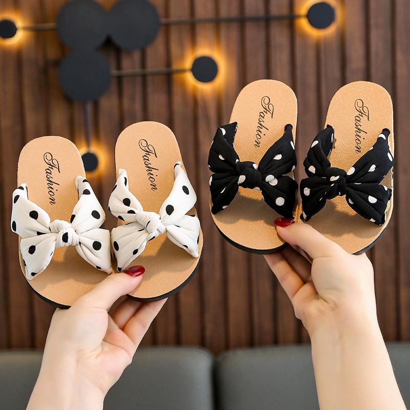 Children's slippers women's summer fashion new girls sandals princess wear non-slip soft-soled girls beach shoes