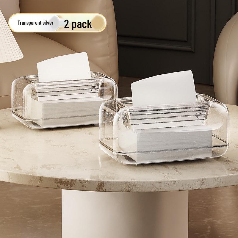 Japanese Black Luxury Automatic Tissue Box for Living Room and Bedroom