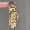 Retro Watch Design With Small Dial, High-End Temperament, Simple And Fashionable, Gold Quartz Watch For Women, A Gift For Women