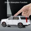 1:24 Scale Escalade Car Model Toy Shock Absorption Doors Opened Alloy Diecast Vehicle Models Collection Gifts for Children