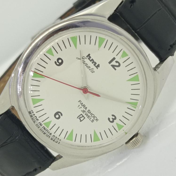 

USED HMT JANATA INDIAN MENS MECHANICAL WATCH a412663-1 Sku007-a412663