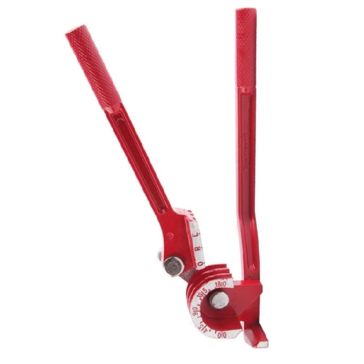 Precisions Engineered Manual Tubing Bender For Soft Copper Aluminum Brass Pipes 3 Size Compatibility Nonslip Handle