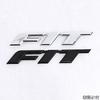 ABS Car Rear Trunk Letters 3D Emblem Tail Badge Sticker for Honda FIT Logo Decals Auto Stickers Styling Decoration