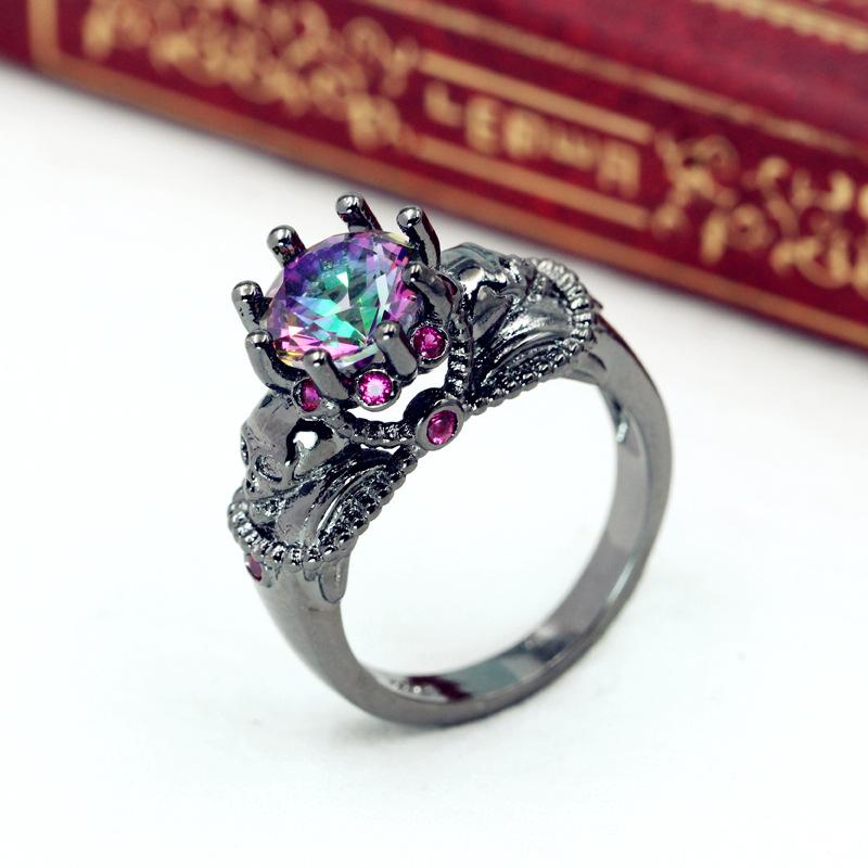 Sace Gems Classic Copper Alloy Zircon Ring Ladies Jewelry Wedding Promise Party Gift