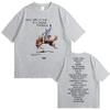 Bad Bunny Nadie Sabe Lo Que Va A Pasar Manana Album Grafiken Grafiken Mode Retro Baumwolle Herren Damen Übergroßes T-Shirt Y2K