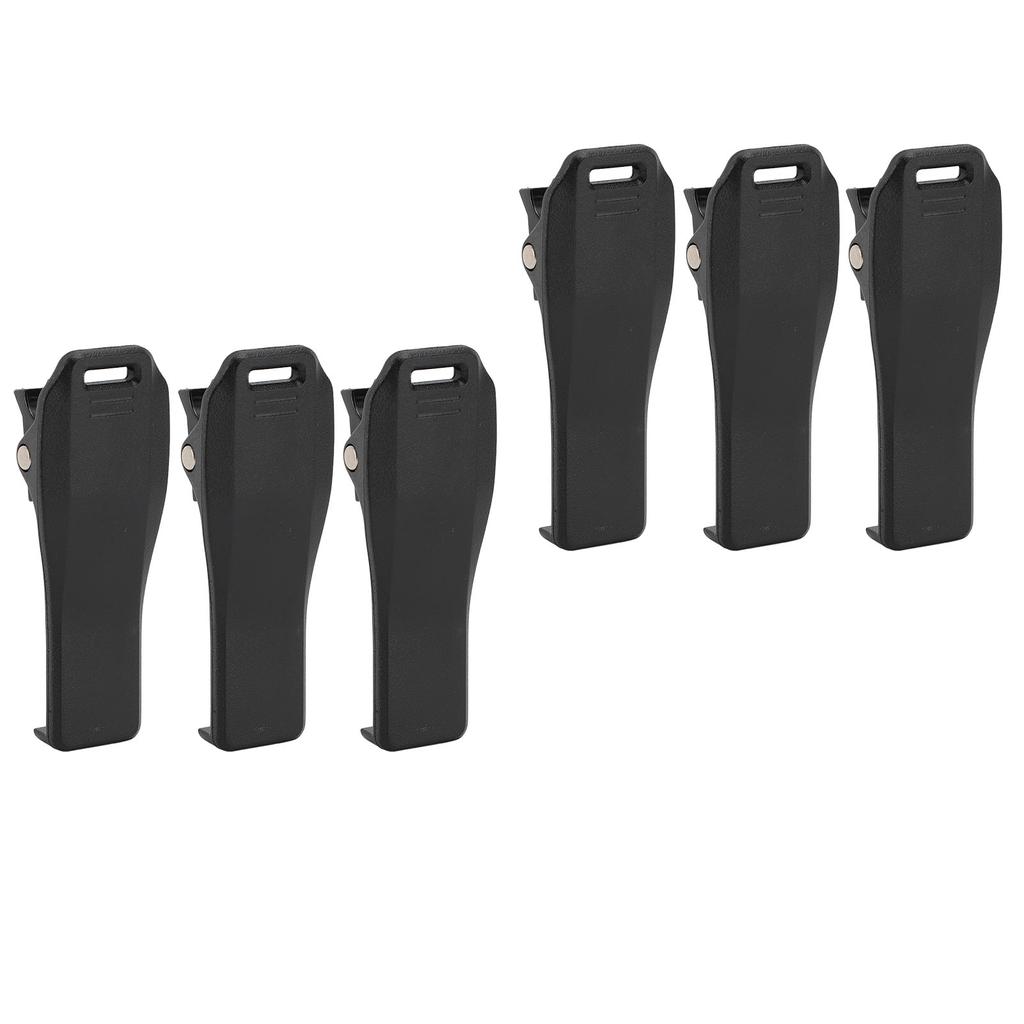 6PCS Two Way Talk Radio Belt Clip for BP 272 Battery Replacement Plastic Intercom Radio Belt Clip