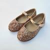 [Babyzzam] Girls' Sparkle Flat Gold [Y41-10013]