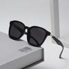 Retro Wood Grain Polarized Sunglasses with UV Protection