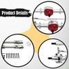 1/12 RC Front Rear Axle Assembly Car Accessory Modified Easy to Install with Drive Shaft