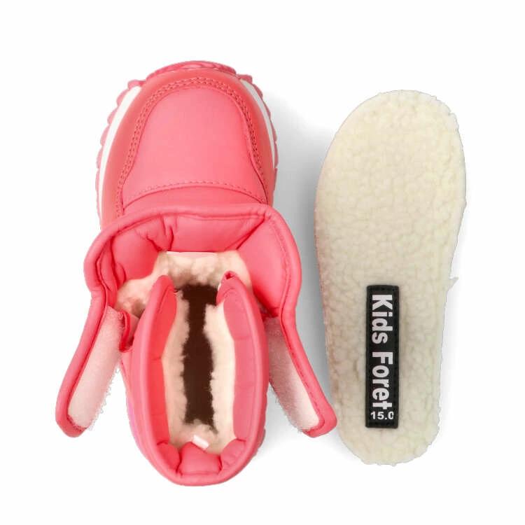 【子供服】 Kids Foret (キッズフォーレ) 撥水中綿スノーブーツ 13cm-18cm B57508