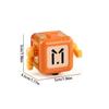 Funny Big Eyes Robot Cube Decompression Toys 6Sided Playable Sensory Toys Stress Relief Birthday Gifts For Children Adults