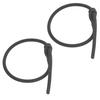 2PCS String Peephole Rubber Tube Pull Wire Peephole Sighting Accessories for Compound Bow