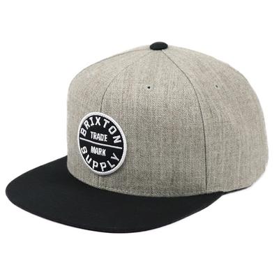 [Brixton] Men's OATH 3 SNAPBACK CAP - Snapback Cap, Skater/Skate Brand, Two-Tone Color [Parallel Import]