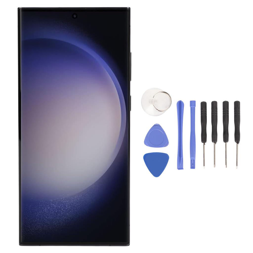 Phone Touch Screen Assembly 6.8 Inch Digitizer Screen Replacement for Galaxy S23 Ultra 5G SM S918B EU International