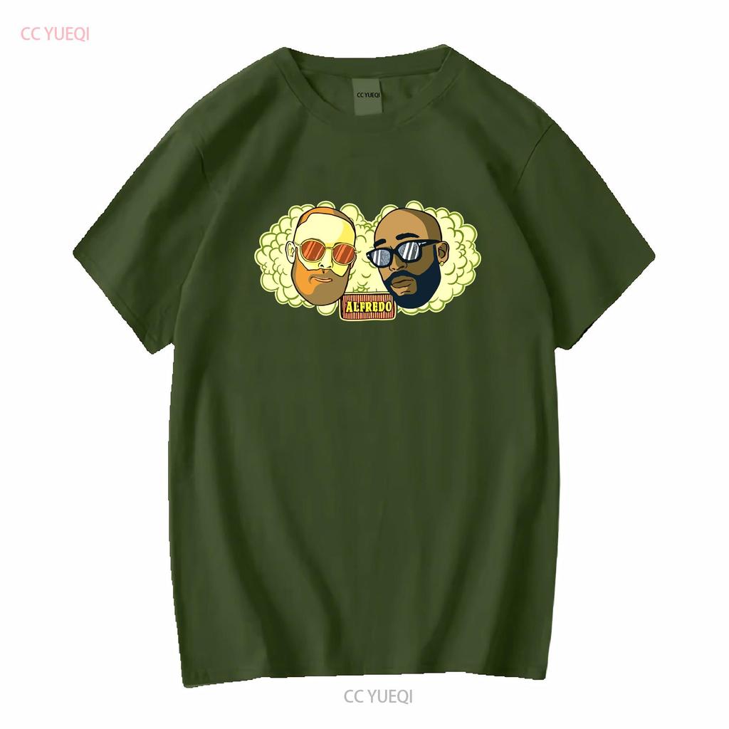Freddie Gibbs x The Alchemist Alfredo Tričko Velikost L Cheech Chong Flip vintage Vyprané Prodyšné Pružné Ležérní streetwear