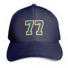 Jersey  Number Number Seventyseven Straight From Miami Baseball Cap Sun Caps Derby Hat Unisex Luxury Brand Womens