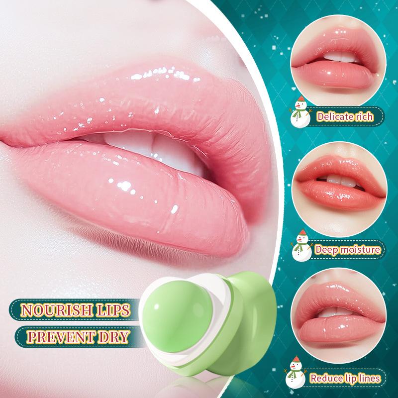 Christmas Lip Balm 5.8g Avocado Vaseline Moisturizing Nourishing Lip Balm Skin Care Products