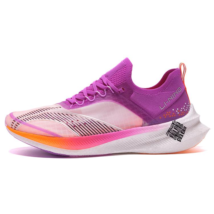 

Li Ning Feidian Challenger Low top Running Shoes Men s Purple White ARMQ015-1 43.5