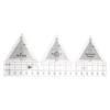 Acrylic Irregular 90° Sewing and Patchwork Ruler for Fabric Cutting