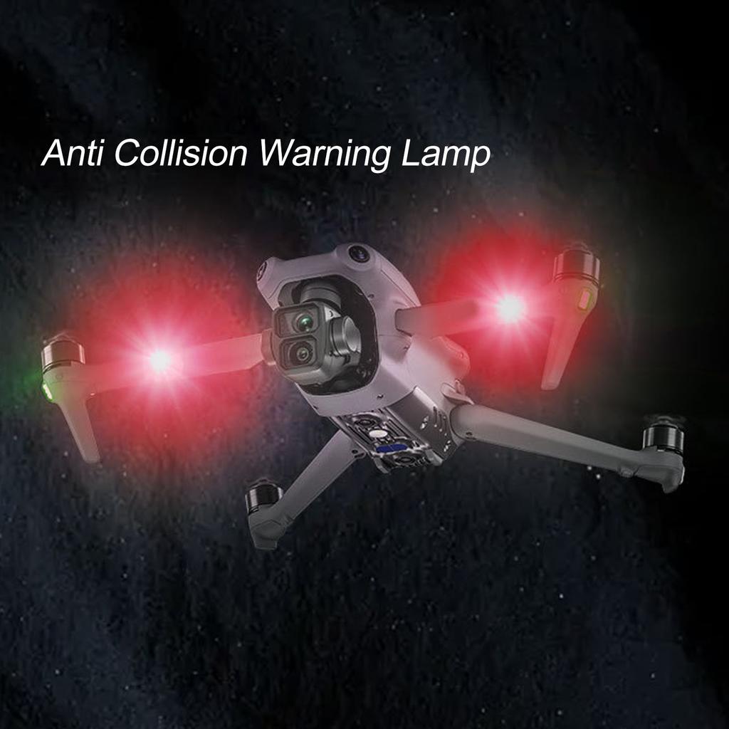Drone Strobe Light for Mini 4 Pro for Air 3 RC Drones Accessory Night Flight FAA Anti Collision Rechargable Led Lamp