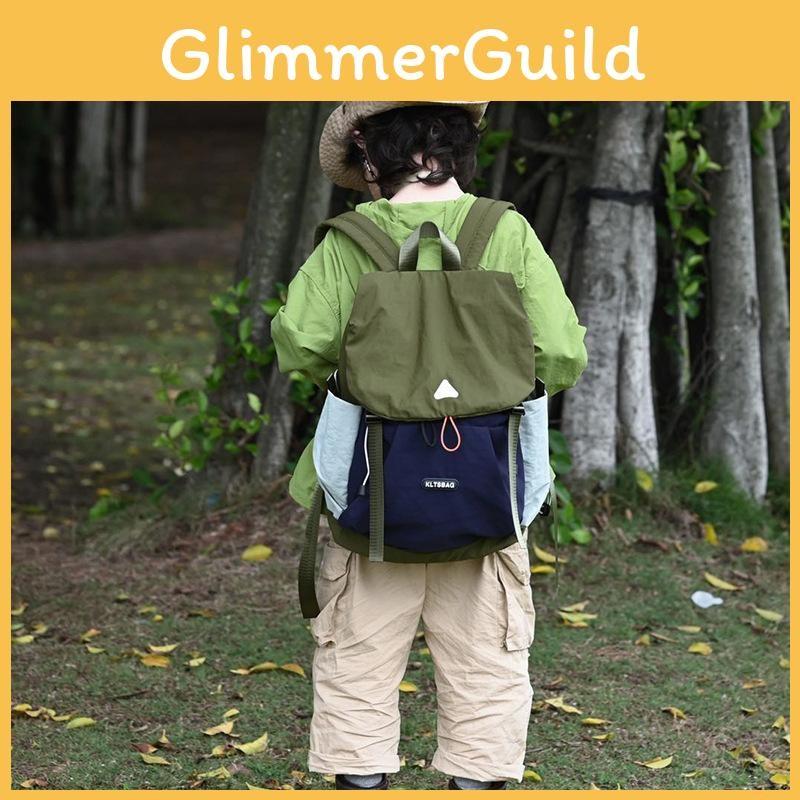 Splicing Casual Color Boys Shoulders Bag Sports Style Outdoor Student Backpack