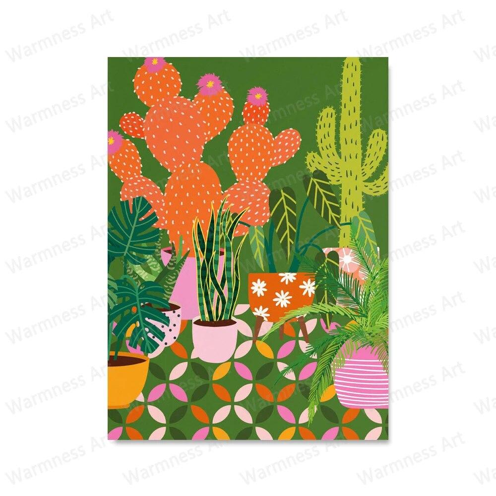 Text Quote Wall Art Canvas Painting Flower Floral Crown Botanical Zebra Posters and Prints Cowboy Boot Bunch Pictures Home Decor No Frame