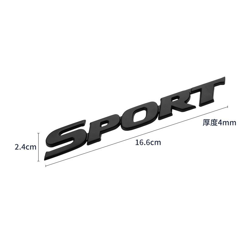 Car 4X4 large displacement standard digital 4wd tail standard 3D stereo four-wheel drive metal car sticker letter sticker v6V8 car logo