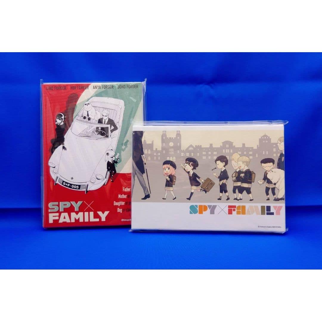 Used Spy Family Exhibition Design Art Board Set of 2 types SPYFAMILY Exhibition