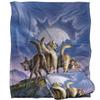 JQ Licensing Jlo Silky Wolf Pack Supersoft Blanket