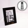 20Pcs Plastic Photo Frame Back Stand Smooth Rounded Edges Non-Slip Stable Support for Desktop Display Picture Frame Easel Back