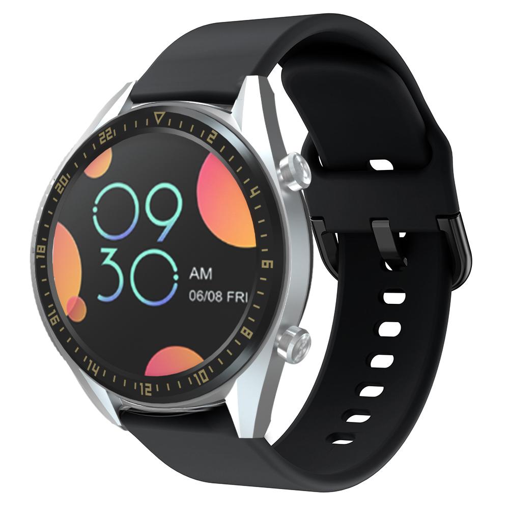 22mm Soft Silicone Smart Watch Band Adjutable Wrist Strap for Huawei Watch GT/Watch GT2/Watch Active/Watch Buds