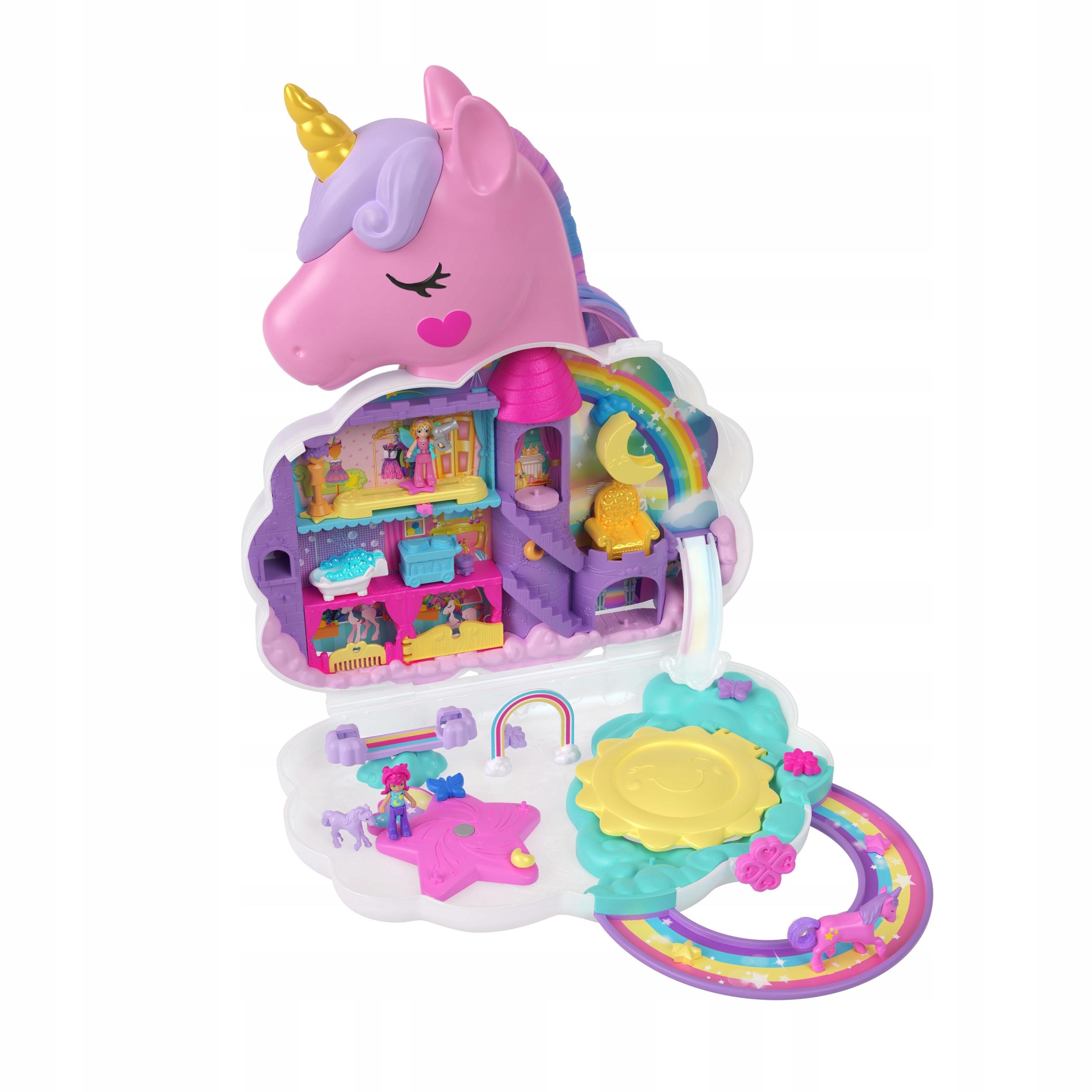 Polly Pocket Unicorn Doll Beauty Salon