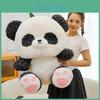 Into Turn Panda Dog Plush Toy Cartoon Stuffed Animal Doll Decoration Kids Gift