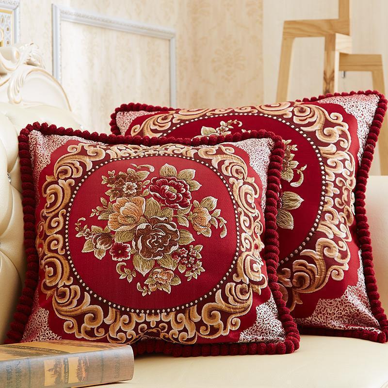 Sofa Pillow and Lumbar Support Cushion for Office, Headboard, and Car