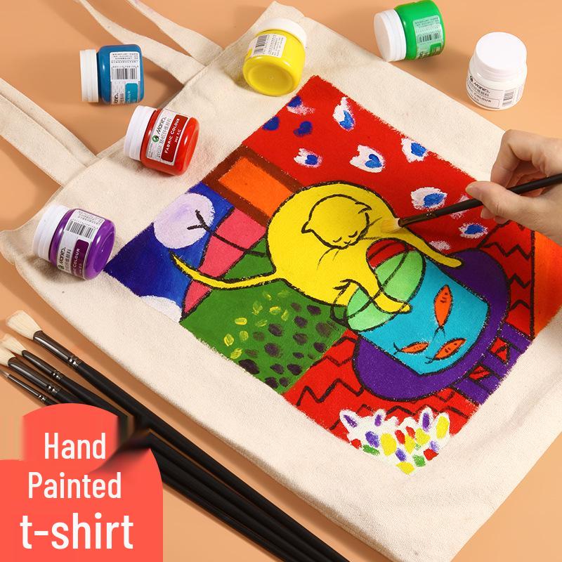 Mali Textil Wasserdichte, lichtechte Acrylfarbe für Kleidung, Schuhe und Graffiti