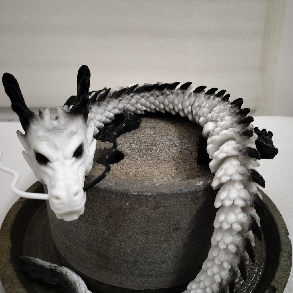 3D Dragon Ornament Moveable Body Joints Desktop Fish Tank Aquascaping Bonsai Decoration Lucky Dragon Crafts Home Decoration Gift