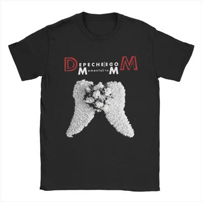 Hipster Depeches Coole Modieuze T-shirts voor Mannen Ronde Hals Puur Katoen T-shirts Korte Mouw T-shirts Zomer Tops#Kleur
