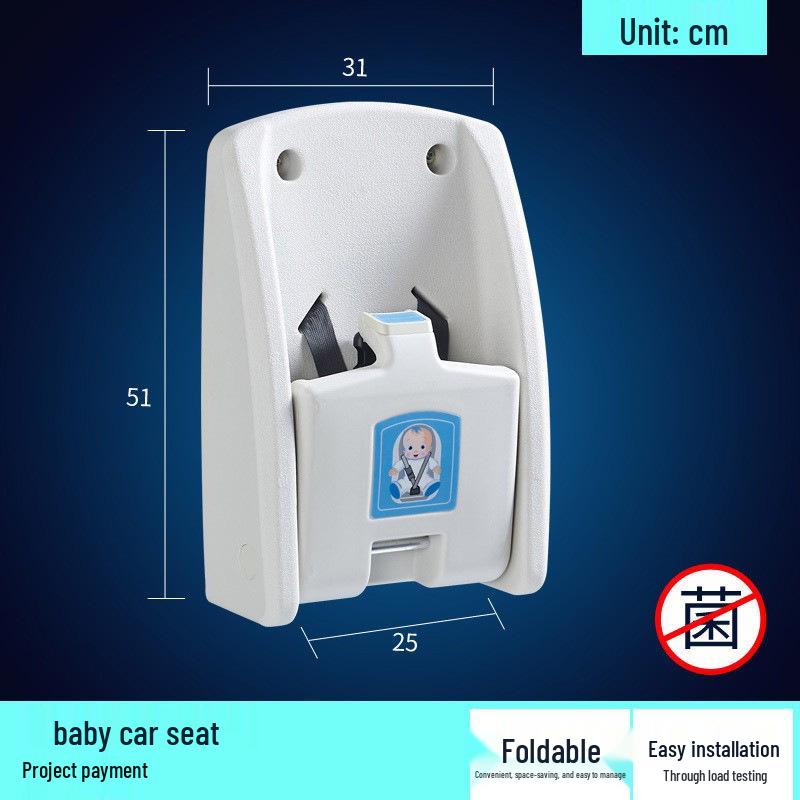 Multifunctional Baby Care & Changing Table with Third Restroom Access