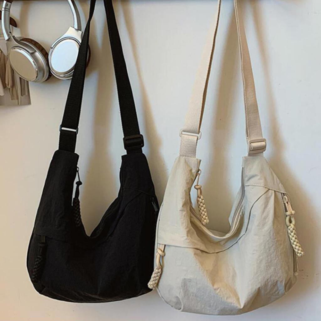 Nylon Shoulder Bag High Capacity Women's Crossbody Messenger Bag Leisure Versatile Purses Handbags Totes Hobos Bag
