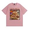 T-shirt Unisex in Cotone Stile Vintage Anni '90 Taco Bell Uomo Donna Moda Streetwear Magliette Casual Cotone Manica Corta Top