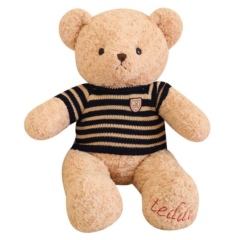 Sweater Bear Sleeping Doll Rag Doll Girl Birthday Gift Hug Bear Plush Toy Teddy Panda Doll Oversized