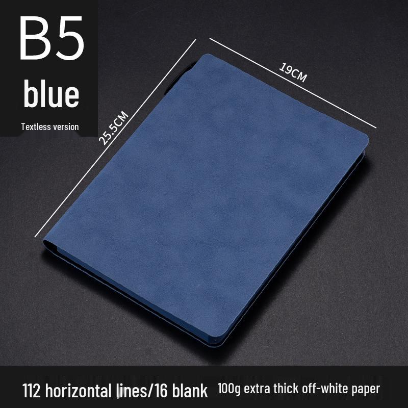 Customizable Sheepskin Notebook with Pen & Free Engraving - Company Logo 2025 Diary, A6/A5/B