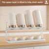 Sink Storage Rack Drain Cup Rack Double-layer Cup Storage Tray 2Layer Cup Storage Rack  Home