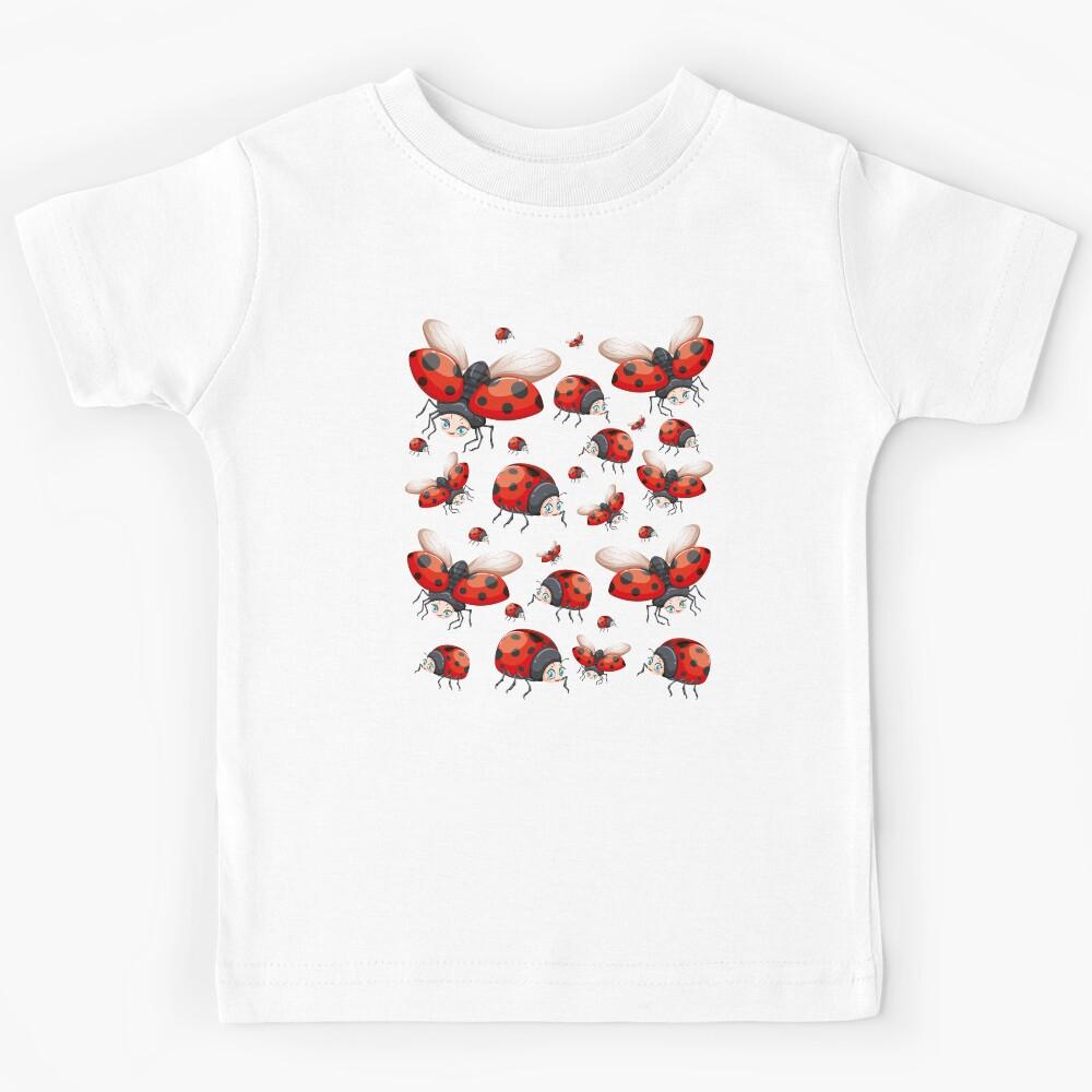 Cute Ladybug Design Is a Cool Ladybug Kids T-Shirt 130
